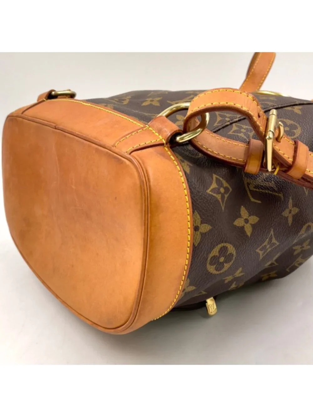 Louis Vuitton Montsouris MM Monogram Leather Backpack